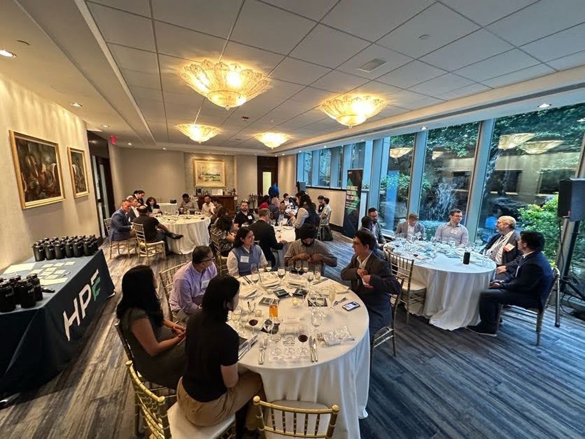 The room during an HPE executive program