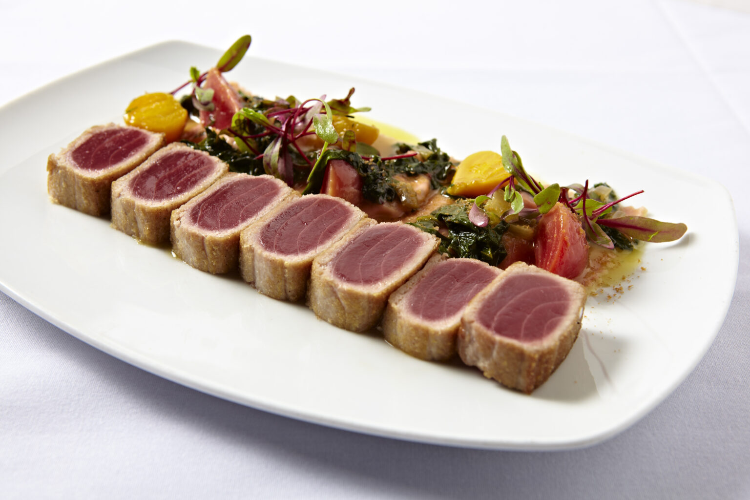 Oceana_Executive+Chef+Ben+Pollinger_Seared+Tuna_Photo+Credit+Paul+Johnson