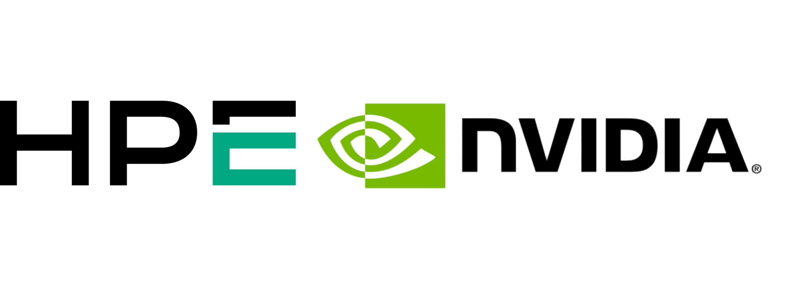 HPE + NVIDIA Dual Logo