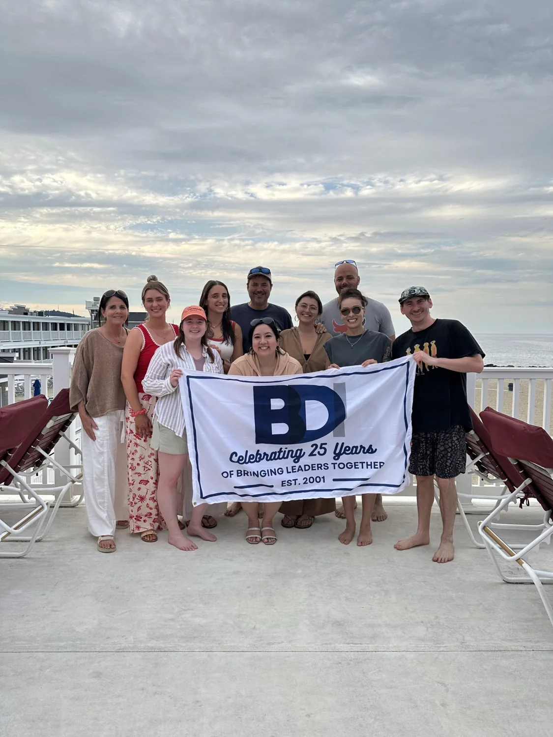 The BDI team celebrating 25 years together