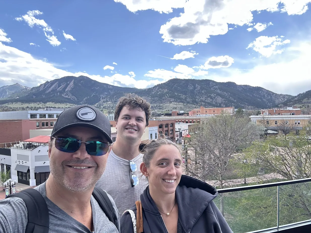 BDI teammates together during a mountain trip